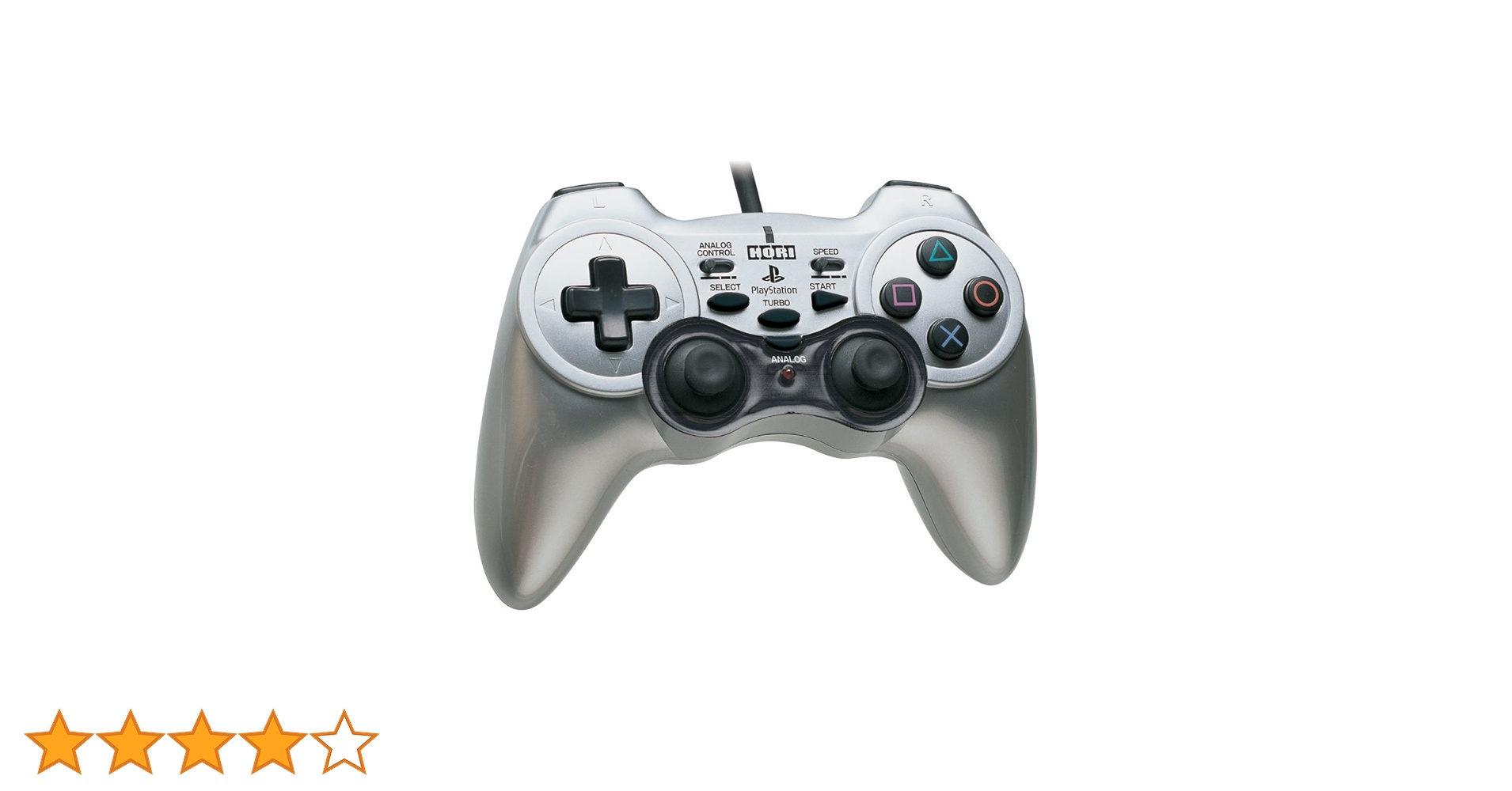 新品未開封 PS2 PS1 HORI アナログ振動パッド2 TURBO ブラック 箱付き］アナログ振動パッド2 ターボ ブラック コントローラー